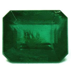 Szmaragd 4,87 ct, zielony, szlif szmaragdowy