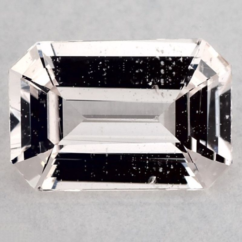Szafir 1,11 ct, różowy, szlif ośmiokątny