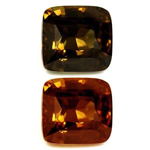 Aleksandryt 2,59 ct, zielony, szlif cushion
