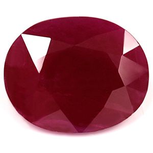 RUBY FACETED 3.9ct RED Medium Red SI REST_OF_AFRICA HEATED