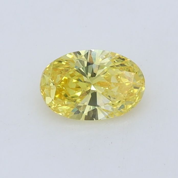 0.4 CT Fancy Intense Yellow OVAL