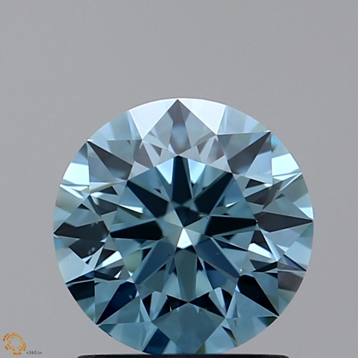 1.09 CT Fancy Green ROUND
