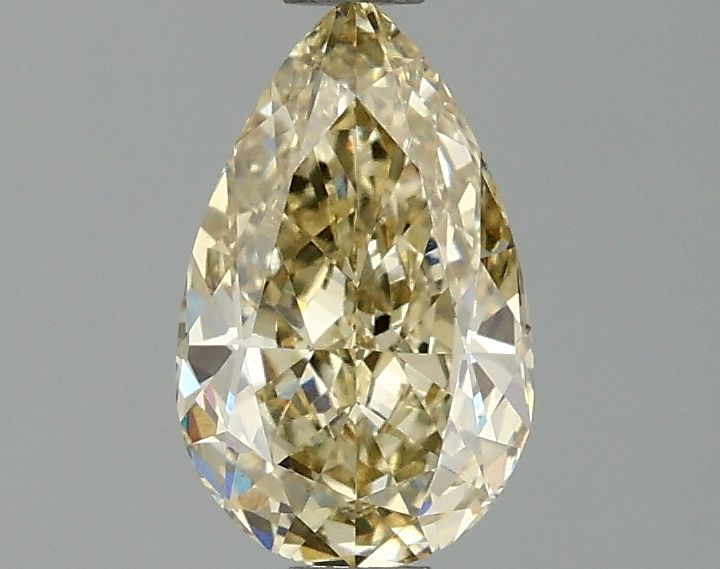1.09 CT Fancy Intense Yellow PEAR