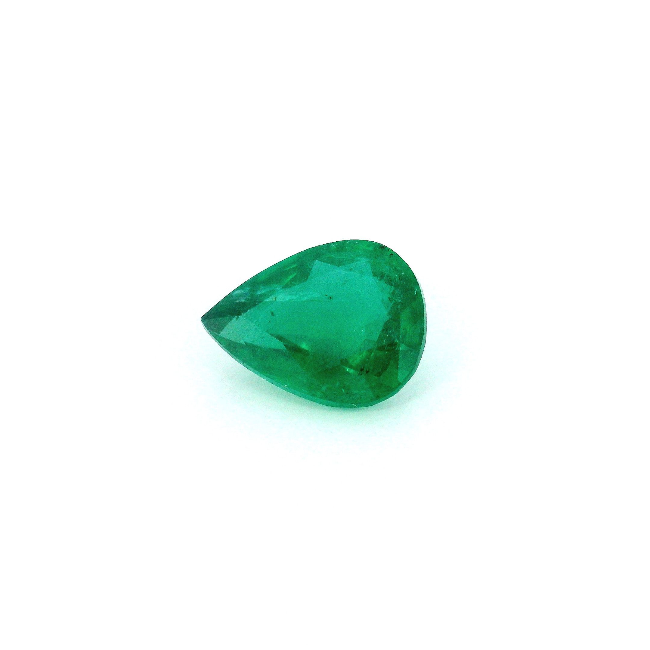 1.31 ct Pear emerald