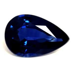 SAPPHIRE FACETED 0.38ct BLUE Intense Blue EC MADAGASCAR NONE