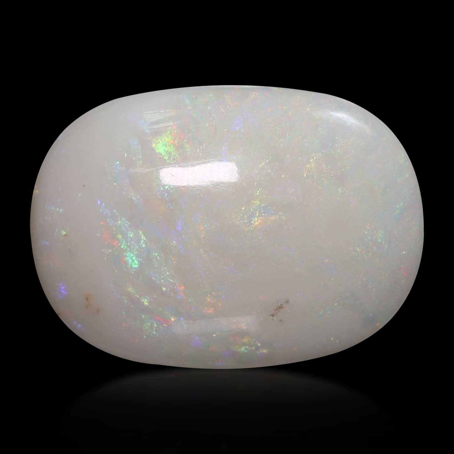 OPAL CABOCHON 4.97ct WHITE MI AUSTRALIA NONE
