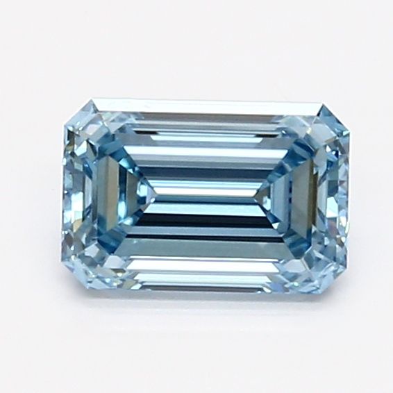 1.08 CT Fancy Intense Blue EMERALD