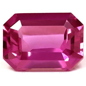 SAPPHIRE FACETED 1.29ct PINK Vivid Pink EC MADAGASCAR NONE