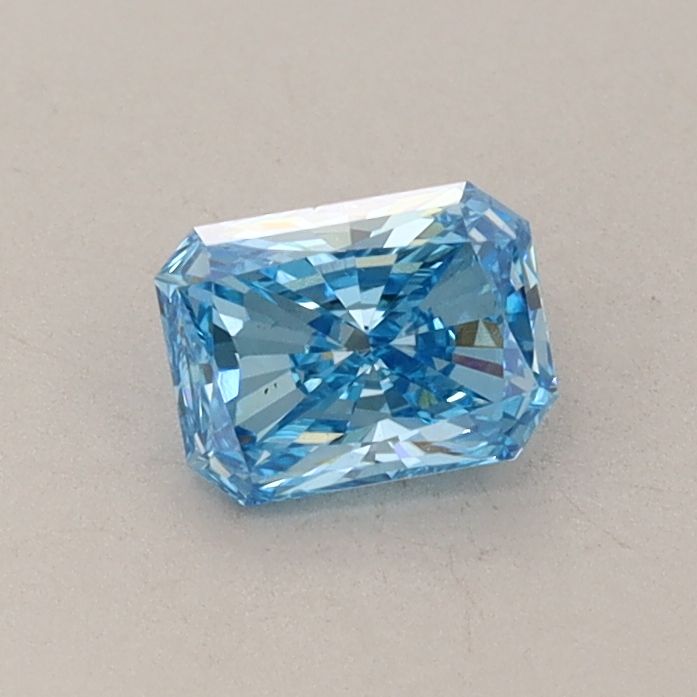 0.48 CT Fancy Vivid Blue RADIANT