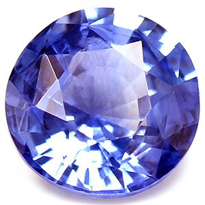 Szafir 1,20 ct, niebieski, szlif okrągły
