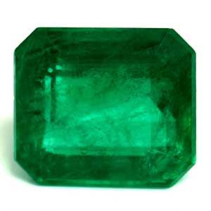 Szmaragd 2,50 ct, zielony, szlif szmaragdowy