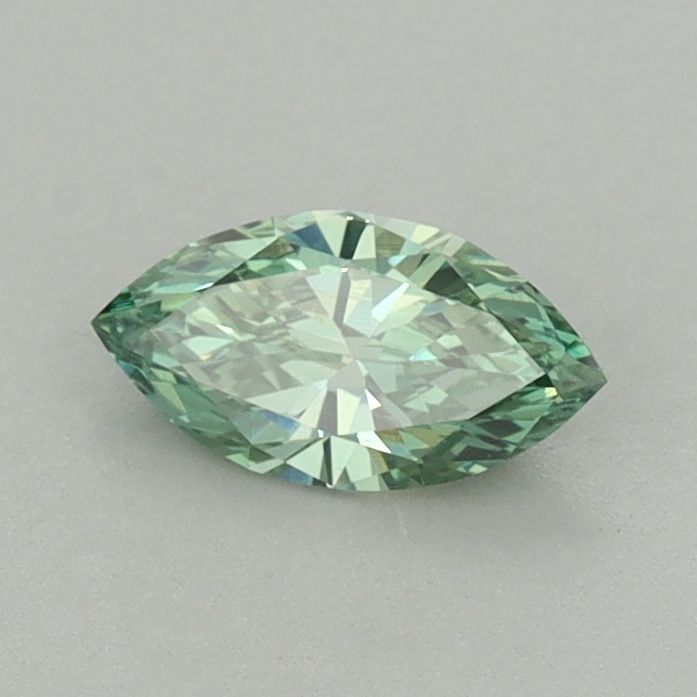 0.37 CT Fancy Vivid Green MARQUISE