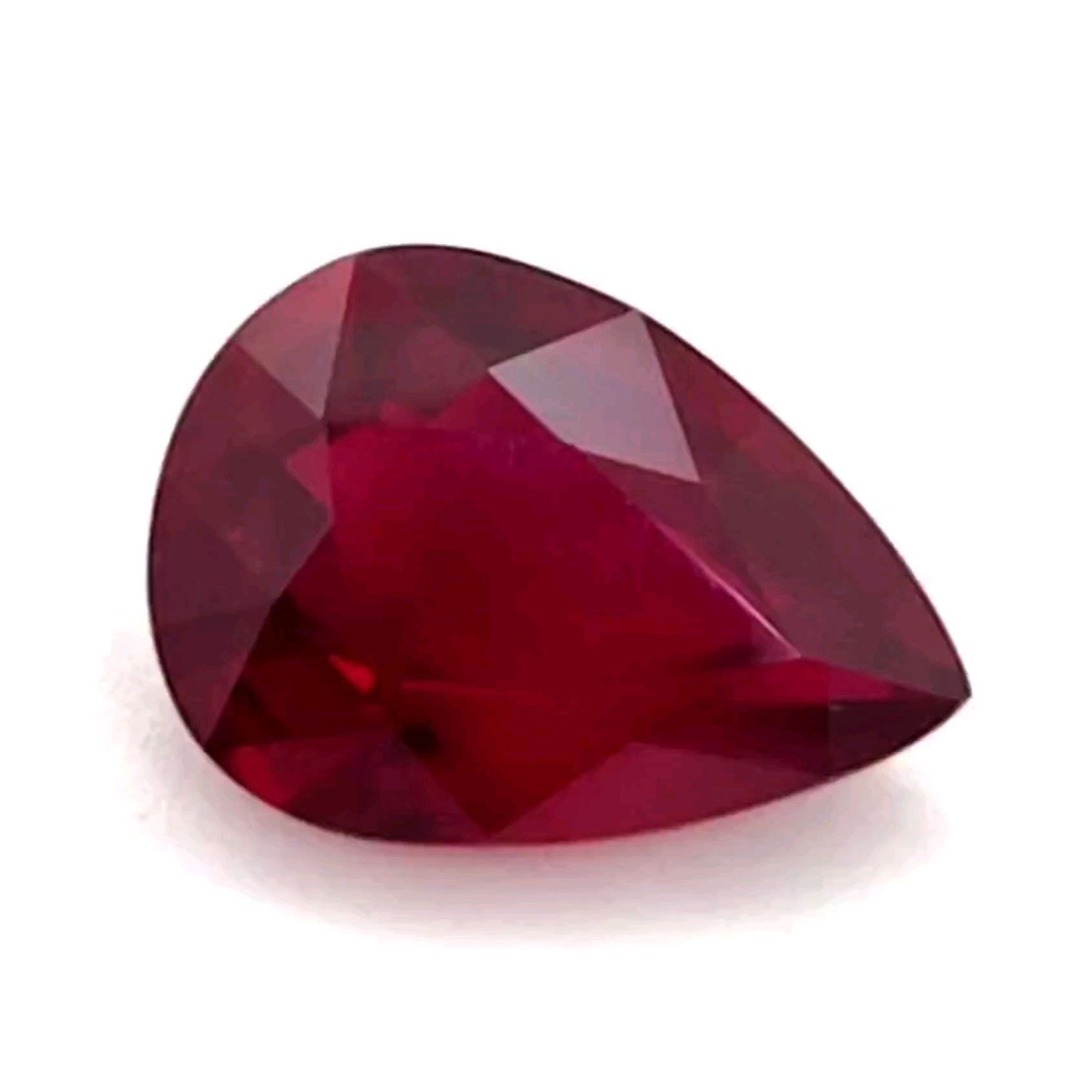 RUBY FACETED 5.16ct RED Red EC MOZAMBIQUE HEATED