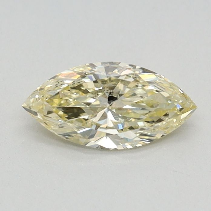 0.36 CT Fancy Light Yellow MARQUISE