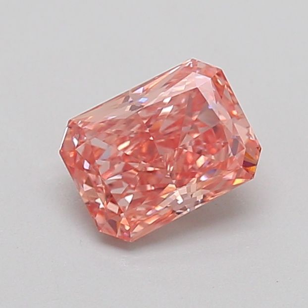 0.76 CT Fancy Intense Brownish Pink RADIANT