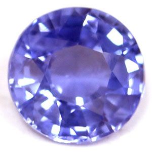 Szafir 1,24 ct, niebieski, szlif okrągły