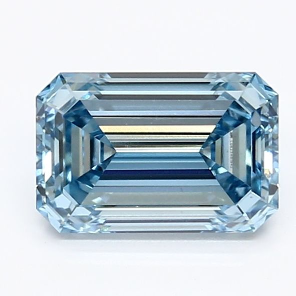 1.29 CT Fancy Intense Blue EMERALD