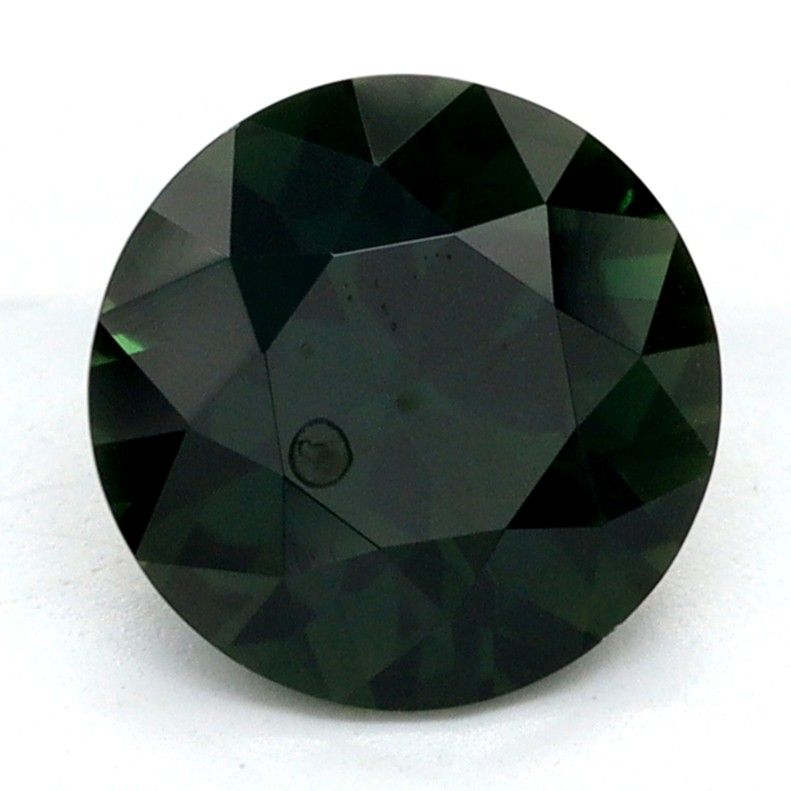 Szafir 1,15 ct, morski, szlif okrągły