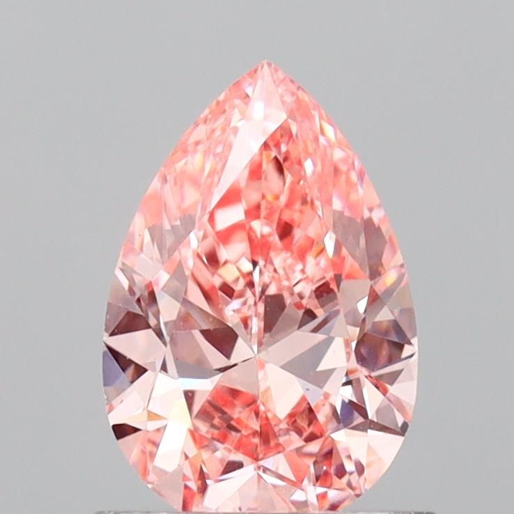 1.0 CT Fancy Vivid Pink PEAR
