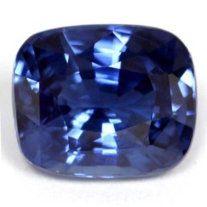 SAPPHIRE FACETED 5.08ct BLUE Intense Blue EC SRILANKA HEATED