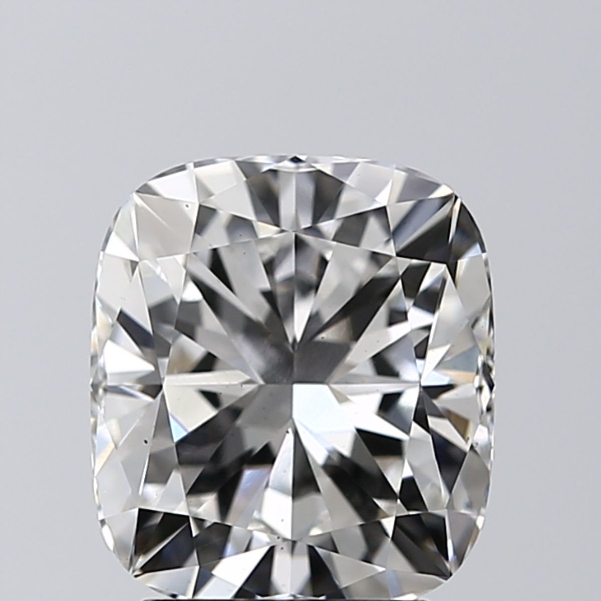 CUSHION BRILLIANT 2.42ct F VS2 – EX EX NON