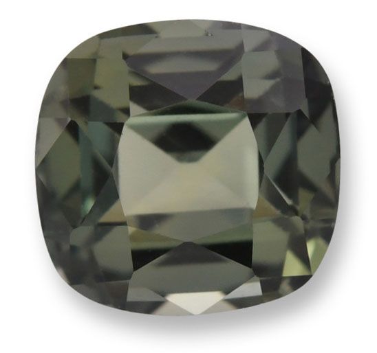 SAPPHIRE FACETED 1.28ct GREEN Green EC MADAGASCAR HEATED