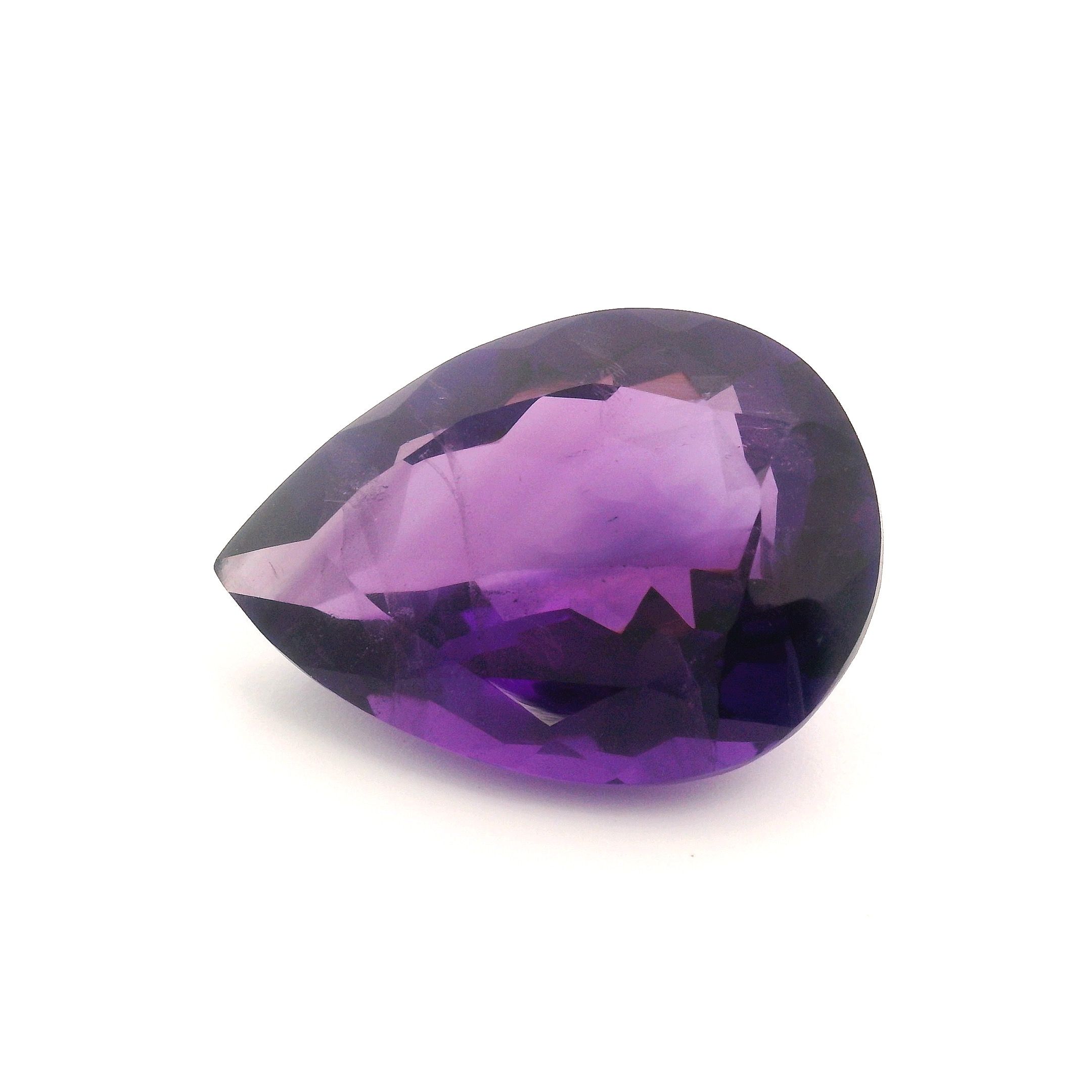 18.42 ct Pear amethyst