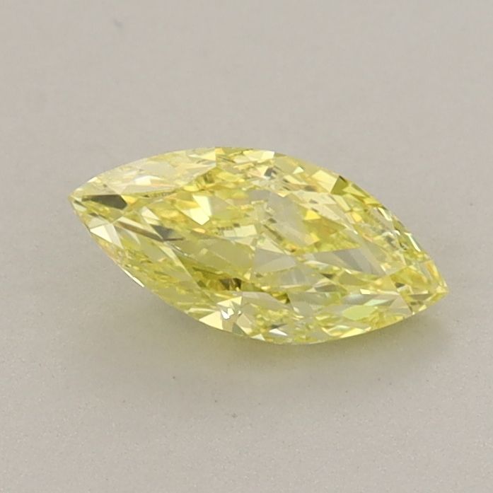 0.53 CT Fancy Intense Yellow MARQUISE