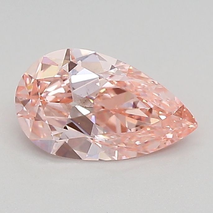 0.72 CT Fancy Vivid Pink PEAR