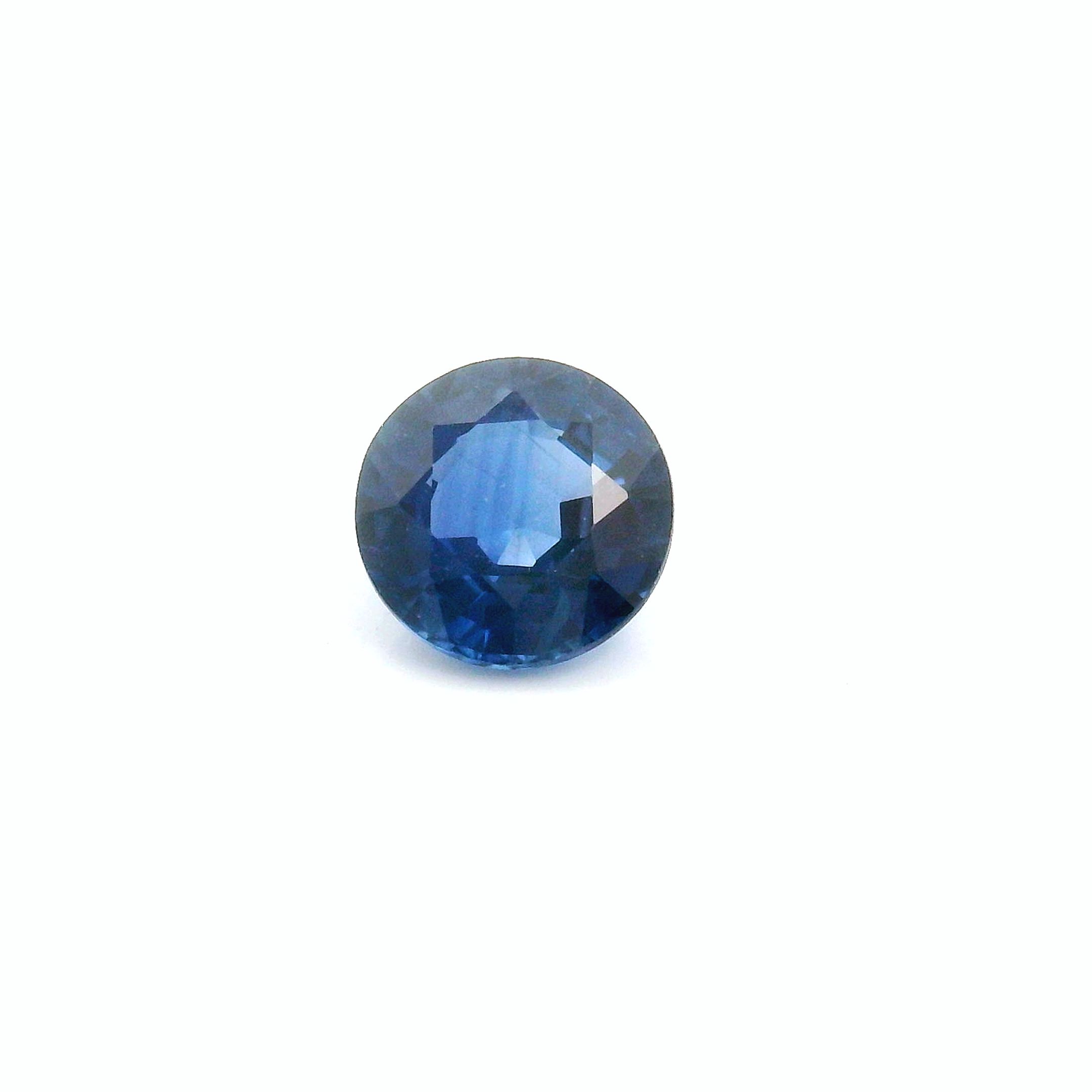 0.58 ct Round sapphire