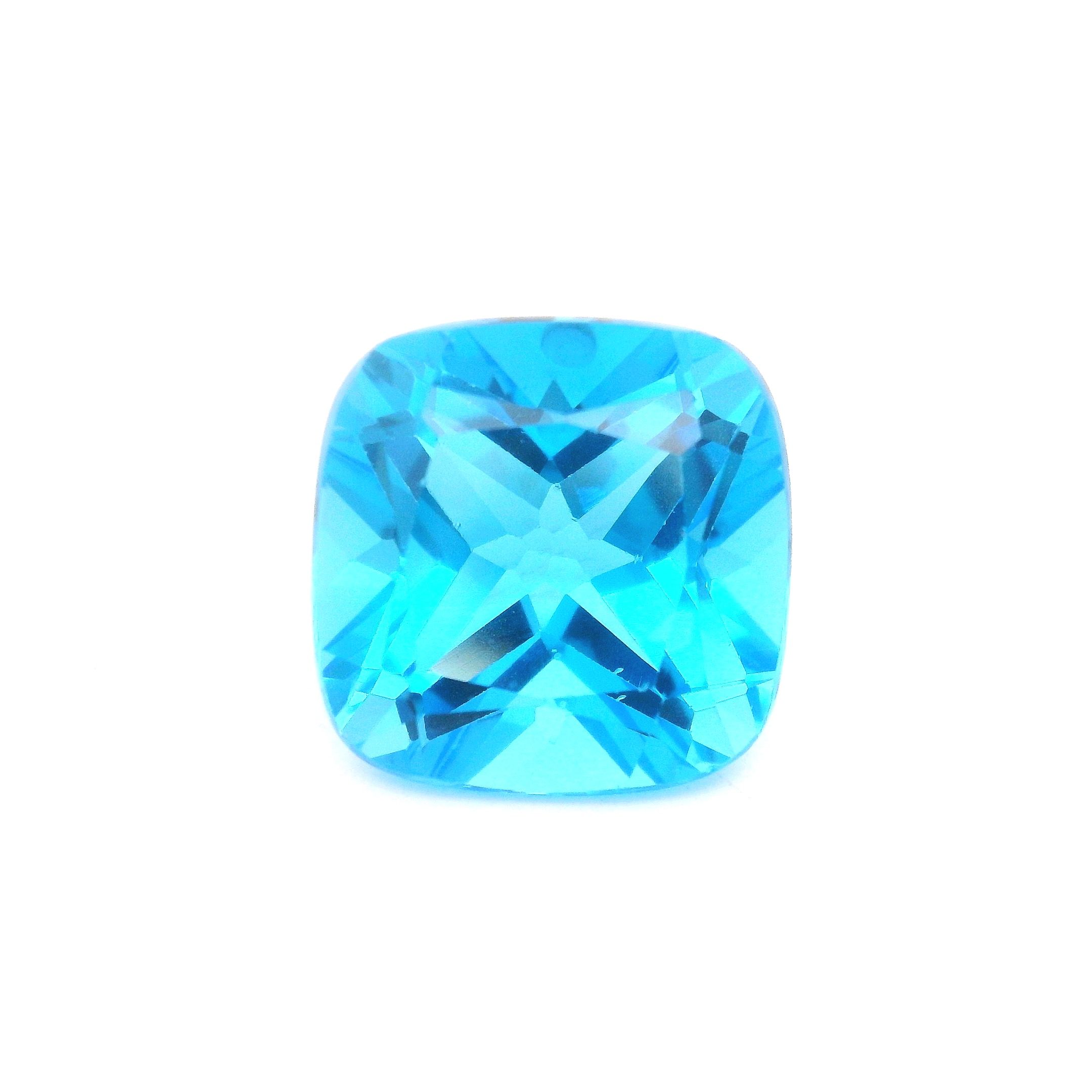 10.06 ct Cushion topaz