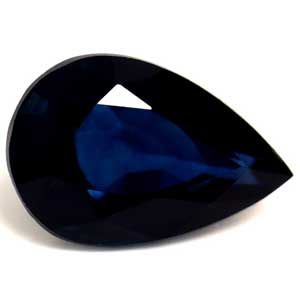 SAPPHIRE FACETED 0.52ct BLUE Deep Blue EC MADAGASCAR NONE