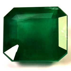 Szmaragd 5,48 ct, zielony, szlif szmaragdowy