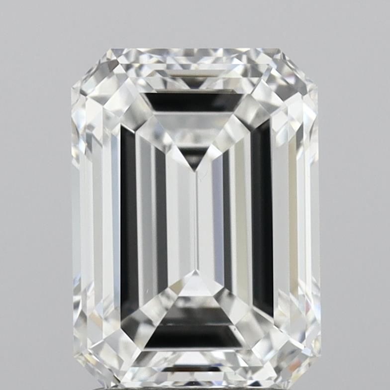 Diamant Émeraude 2.36 ct - Couleur E - Pureté VS1