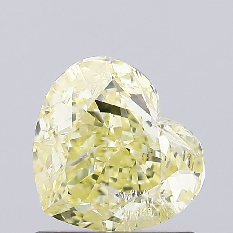 0.9 CT Fancy Intense Yellow HEART