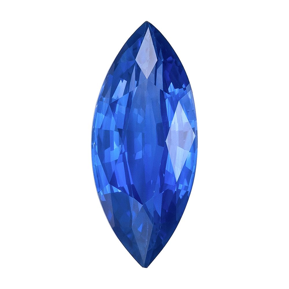 1.60 Carat Blue Marquise Sapphire