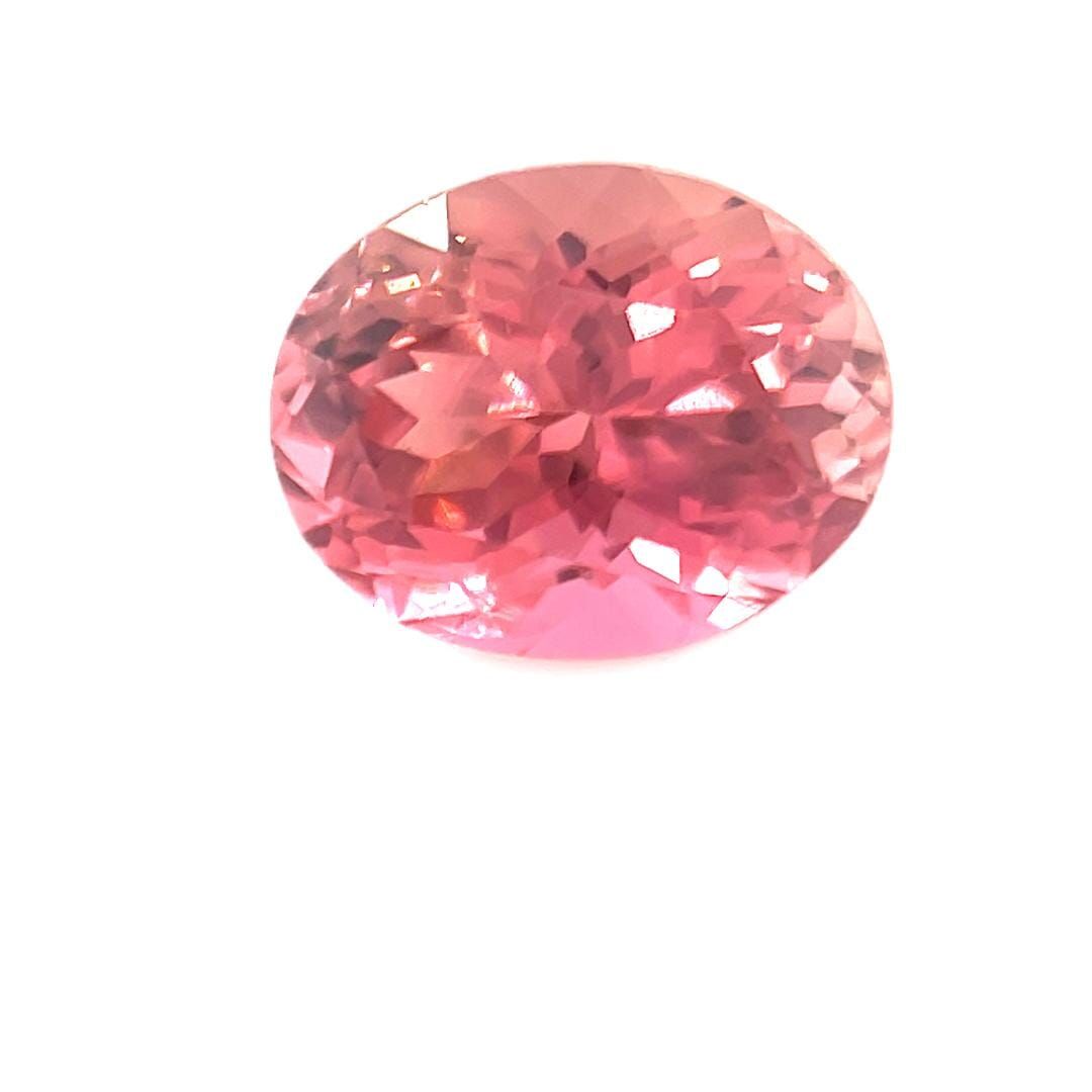 Turmalin 1,39 ct, różowy, szlif owalny