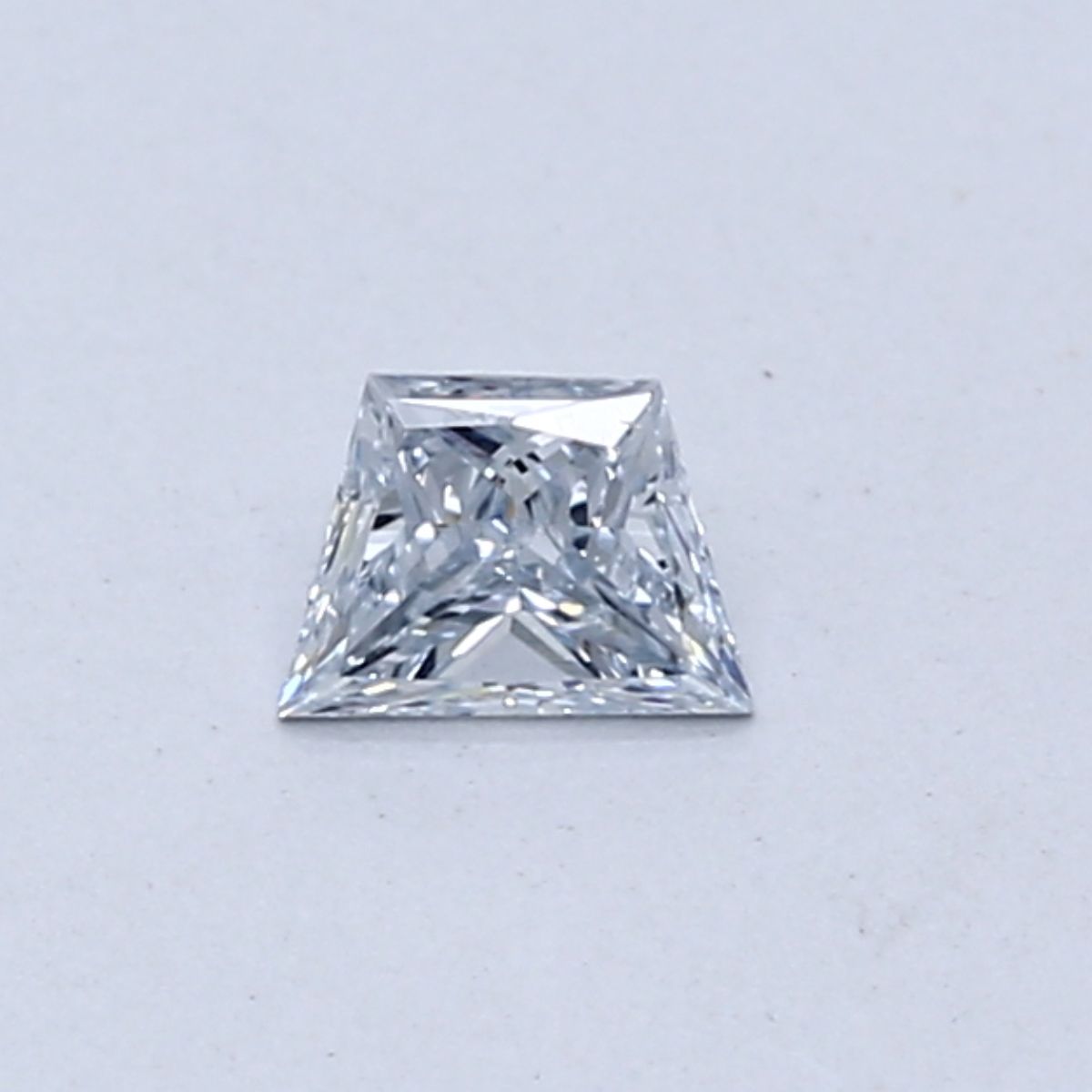 0.22 CT Light Blue TRAPEZOID