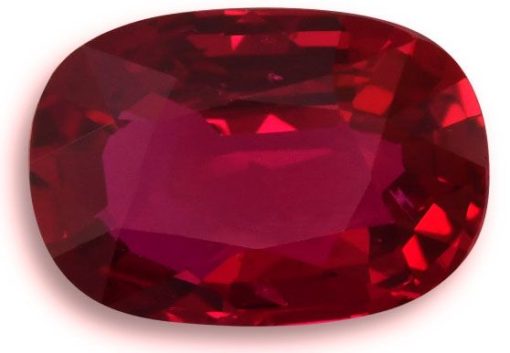 RUBY FACETED 2.22ct RED Red EC MOZAMBIQUE NONE