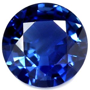 SAPPHIRE Round 0.78ct BLUE EC FACETED