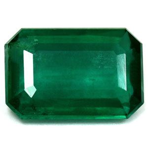 Szmaragd 4,20 ct, zielony, szlif szmaragdowy