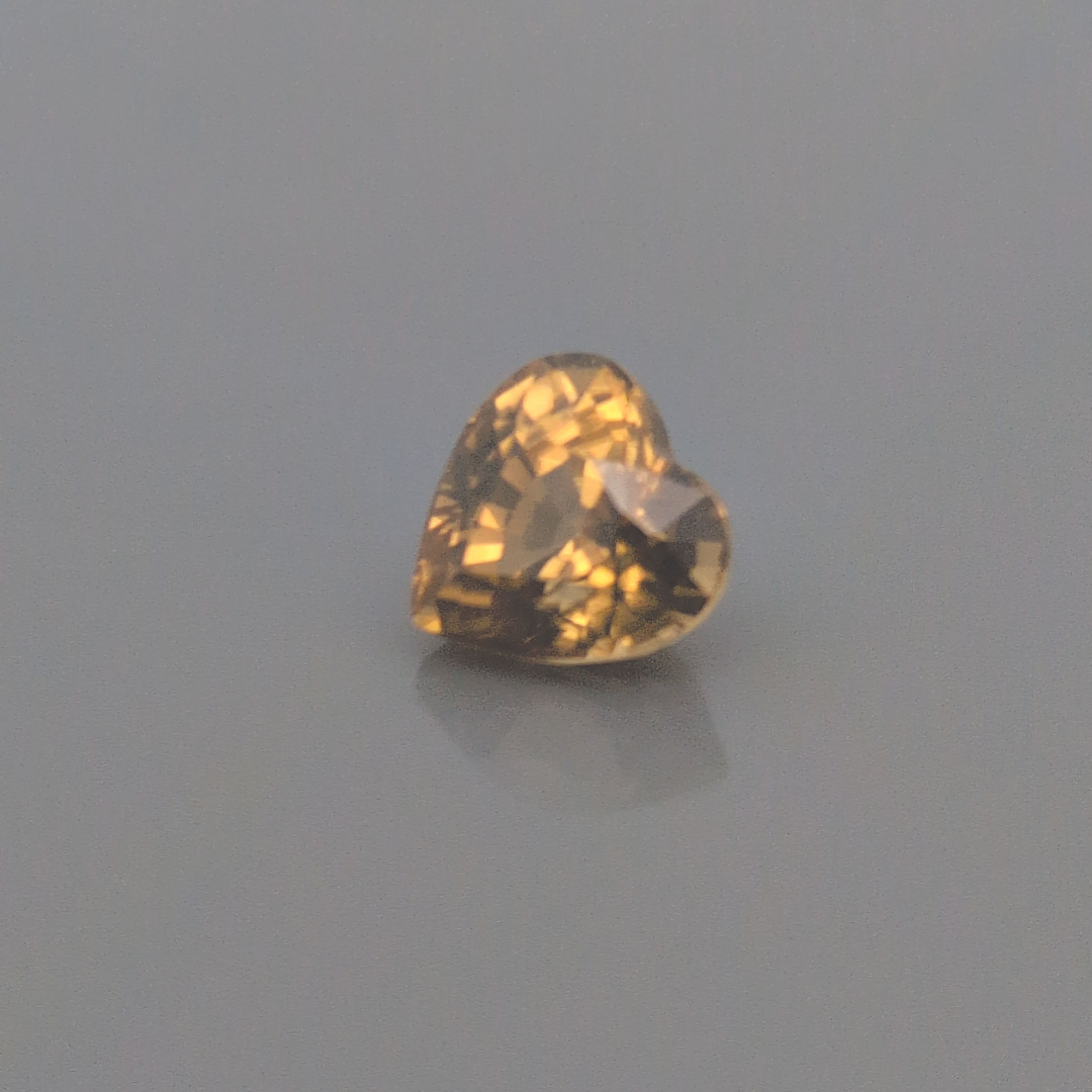 2.18 ct Heart zircon