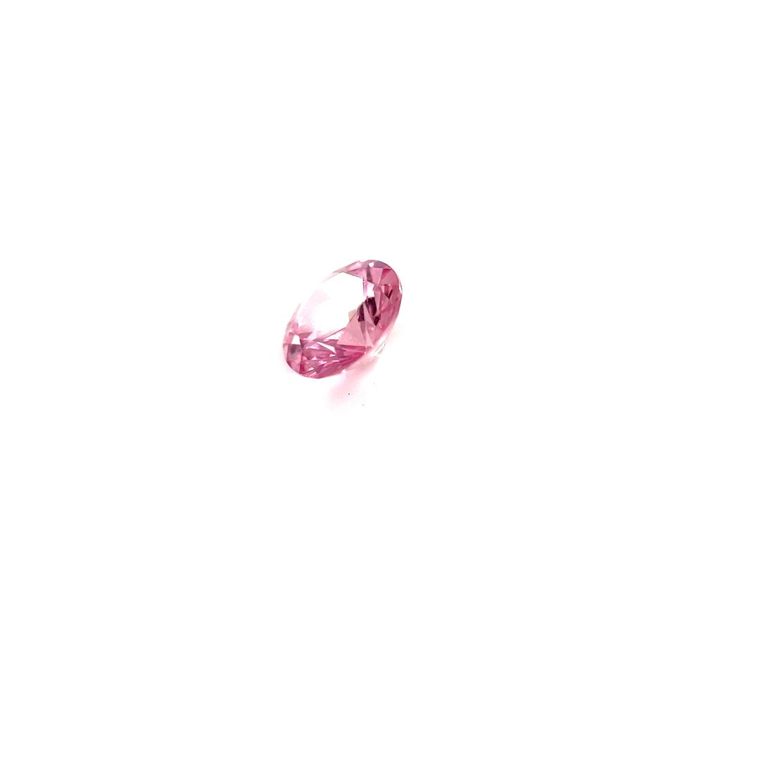 SAPPHIRE FACETED 0.54ct PINK Orangish Pink EC MADAGASCAR HEATED