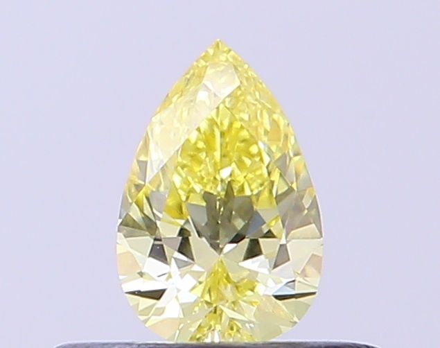 0.25 CT Fancy Yellow PEAR