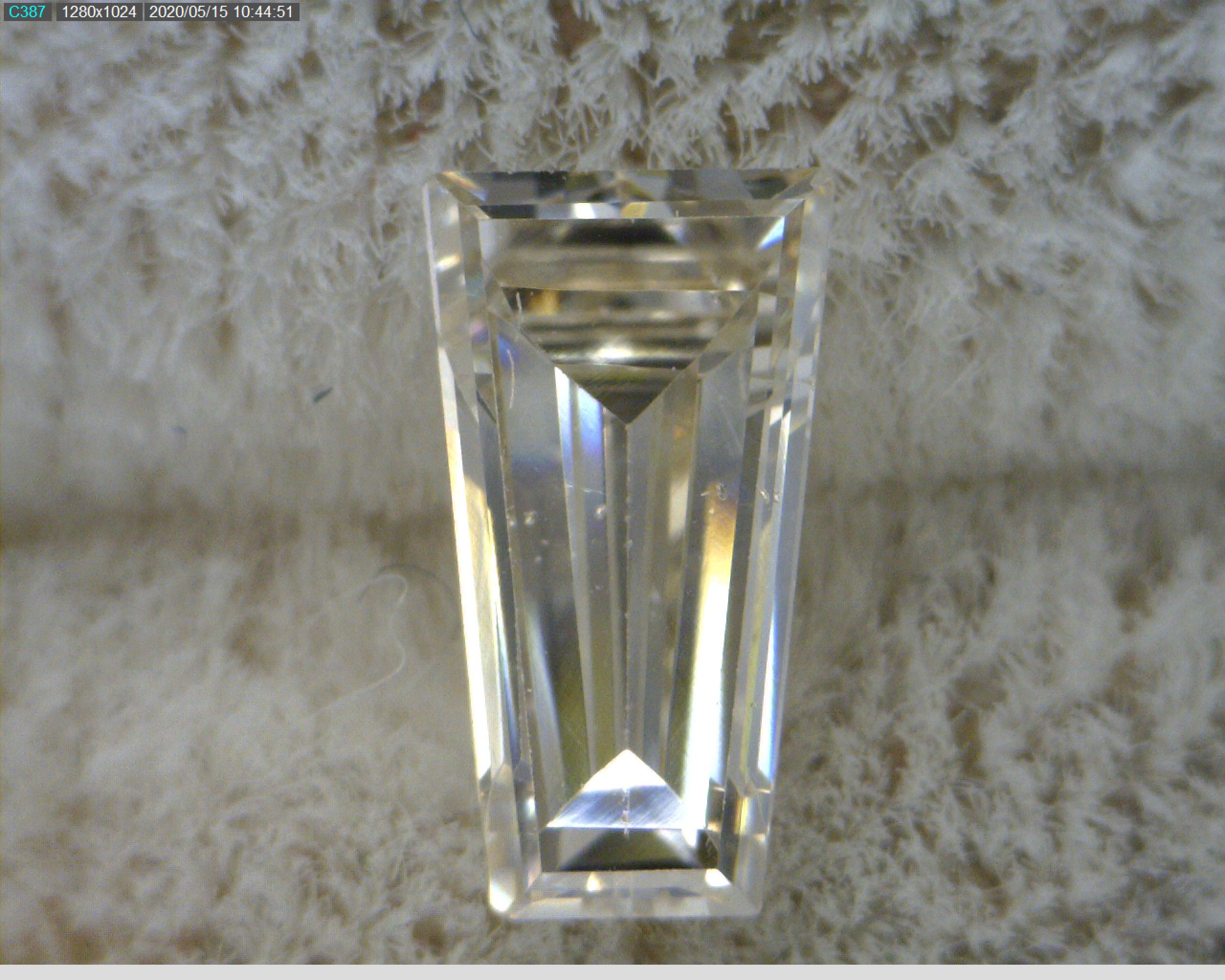 Prírodný diamant tapered...