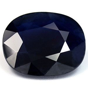 Szafir 9,92 ct, niebieski, szlif cushion