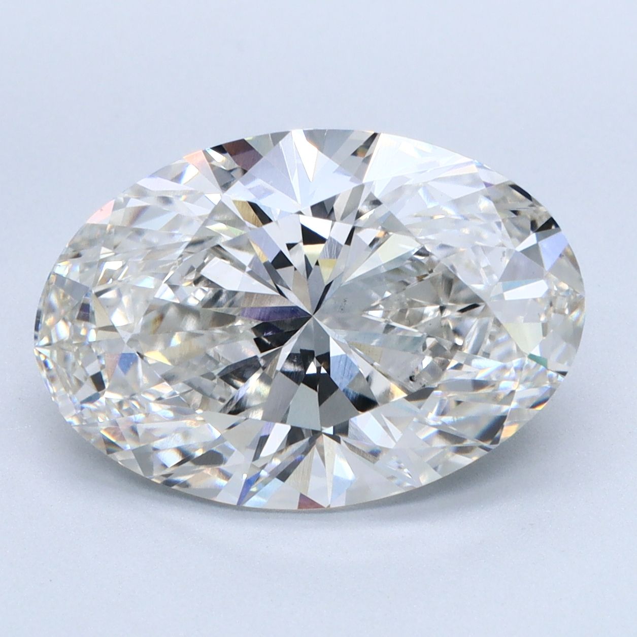 Diamant Ovale 5.29 ct - Couleur H - Pureté VS1