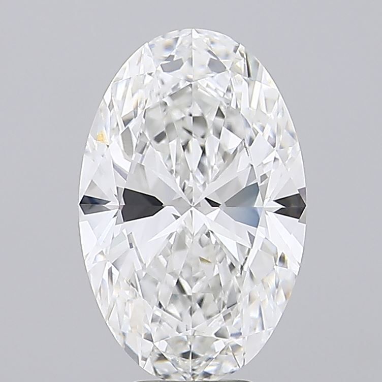 Diamant Ovale 7.05 ct - Couleur E - Pureté VVS2