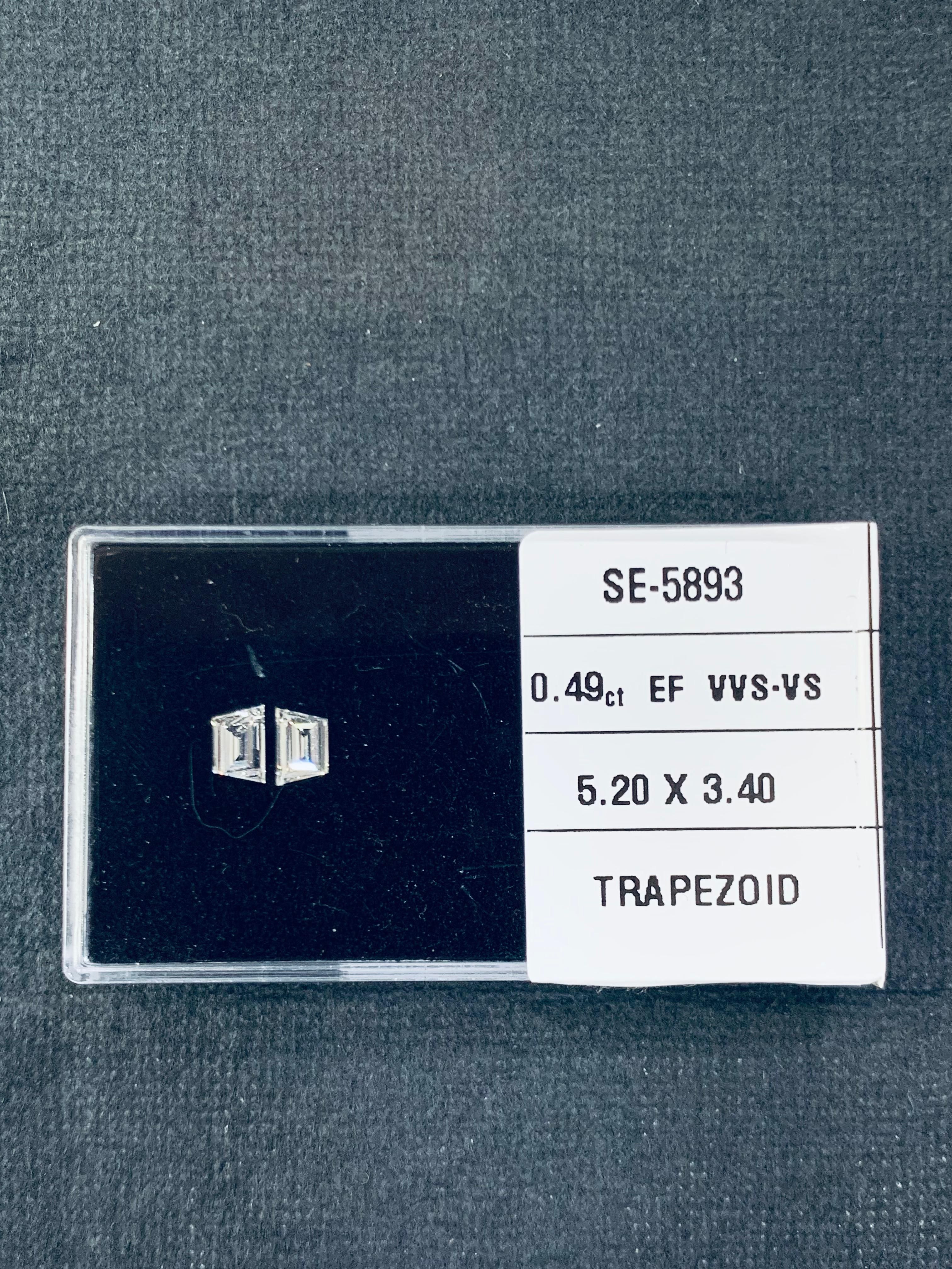 Prírodný diamant trapezoid,...