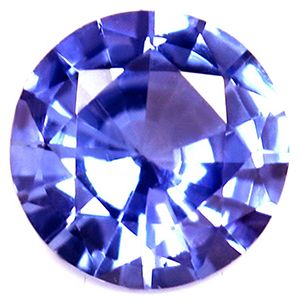 SAPPHIRE FACETED 0.53ct BLUE Vivid Blue EC SRILANKA HEATED